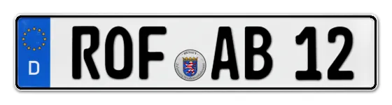 Autokennzeichen ROtenburg an der Fulda Autokennzeichen ROtenburg an der Fulda