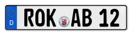 Kennzeichen ROcKenhausen bestellen