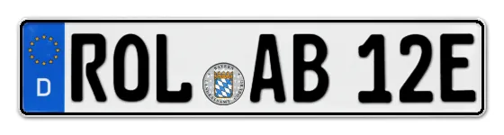 E-Kennzeichen ROttenburg an der Laaber online bestellen