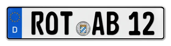 Autokennzeichen ROthenburg ob der Tauber