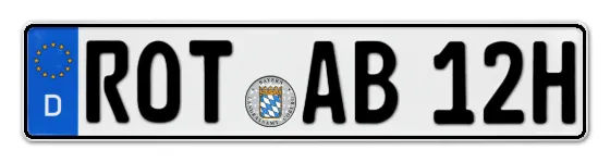 H-Kennzeichen ROT online bestellen
