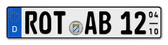 Saisonkennzeichen ROT für ROthenburg ob der Tauber online bestellen