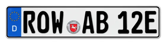 E-Kennzeichen ROtenburg (Wümme) online bestellen