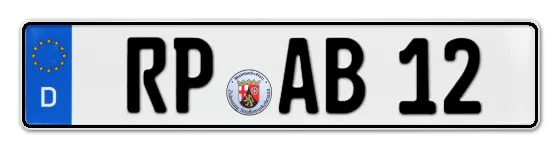 Autokennzeichen Rhein-Pfalz