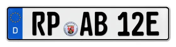 E-Kennzeichen Rhein-Pfalz online bestellen