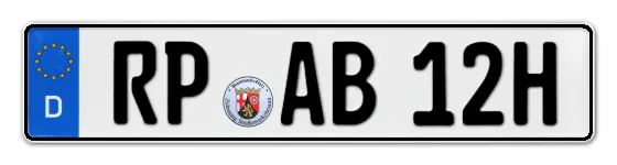 H-Kennzeichen RP online bestellen