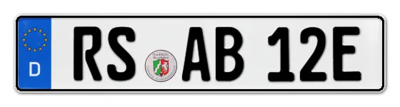 E-Kennzeichen RemScheid online bestellen