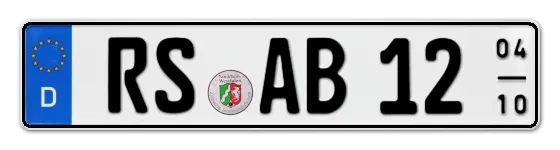 Saisonkennzeichen RS für RemScheid online bestellen