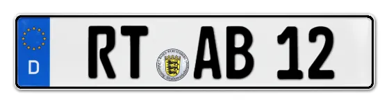 Autokennzeichen ReuTlingen
