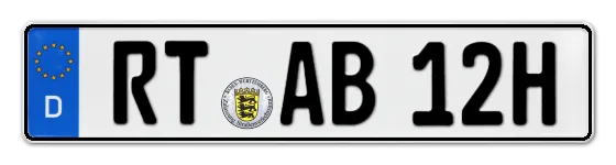H-Kennzeichen RT online bestellen