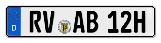 H-Kennzeichen RV online bestellen