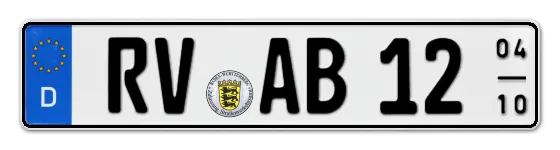 Saisonkennzeichen RV für RaVensburg online bestellen