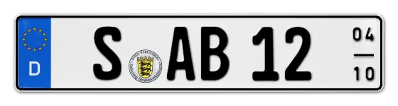 Saisonkennzeichen S für Stuttgart als Wunschkennzeichen online bestellen