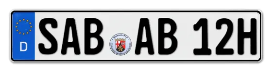 H-Kennzeichen SAB online bestellen