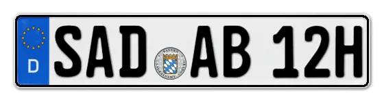 H-Kennzeichen SAD online bestellen