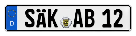 Autokennzeichen SÄcKingen