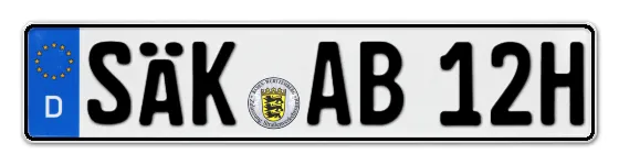 H-Kennzeichen SÄK online bestellen