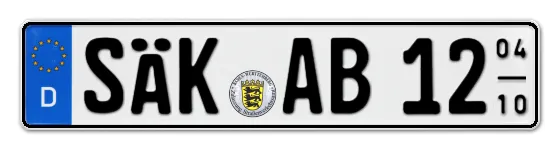 Saisonkennzeichen SÄK für SÄcKingen online bestellen
