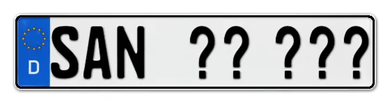 Wunschkennzeichen Stadtsteinach reservieren