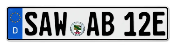 E-Kennzeichen SalzWedel online bestellen