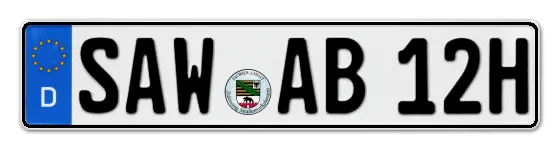 H-Kennzeichen SAW online bestellen