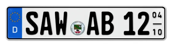 Saisonkennzeichen SAW für SalzWedel online bestellen