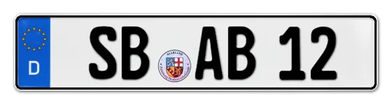 Kennzeichen SaarBrücken bestellen