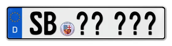 Wunschkennzeichen Saarbrücken reservieren