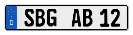 Autokennzeichen StrasBurG