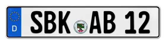 Autokennzeichen SchöneBecK