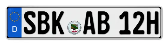 H-Kennzeichen SBK online bestellen