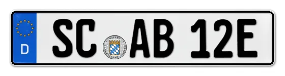 E-Kennzeichen SChwabach online bestellen