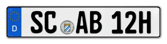 H-Kennzeichen SC online bestellen