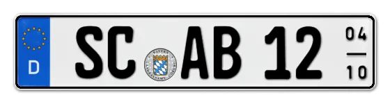 Saisonkennzeichen SChwabach Saisonkennzeichen SC für SChwabach online bestellen