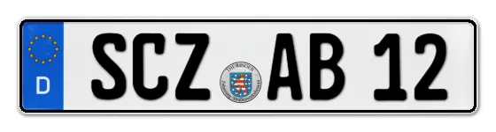 Autokennzeichen SChleiZ