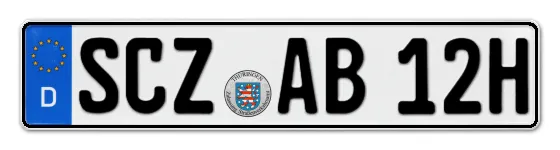 H-Kennzeichen SCZ online bestellen