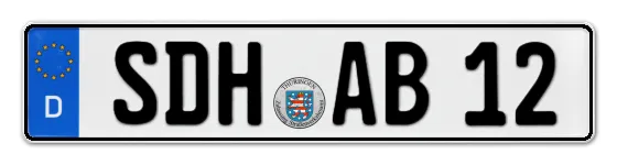 Autokennzeichen SonDersHausen Autokennzeichen SonDersHausen