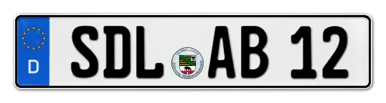 Autokennzeichen StenDaL Autokennzeichen StenDaL