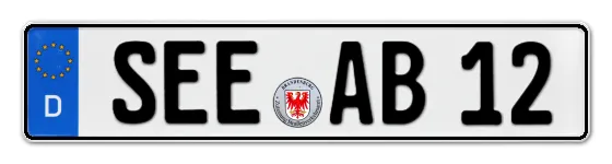 Autokennzeichen SEElow
