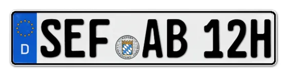 H-Kennzeichen SEF online bestellen