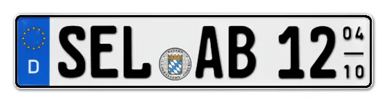 Saisonkennzeichen SEL für SELb als Wunschkennzeichen online bestellen