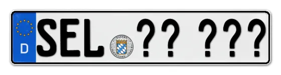Wunschkennzeichen Selb reservieren
