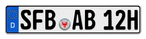 H-Kennzeichen SFB online bestellen