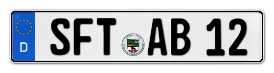 Autokennzeichen StaßFurT