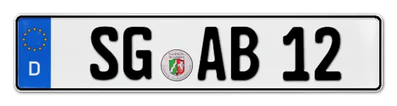 Autokennzeichen SolinGen