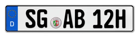 H-Kennzeichen SG online bestellen