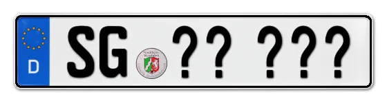 Wunschkennzeichen Solingen reservieren