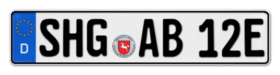 E-Kennzeichen StadtHaGen online bestellen