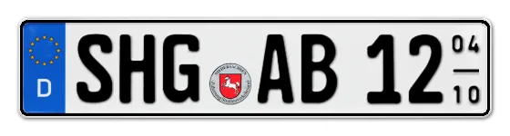 Saisonkennzeichen SHG für StadtHaGen online bestellen