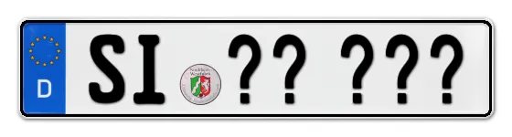 WunschKennzeichen Siegen Wunschkennzeichen Siegen reservieren